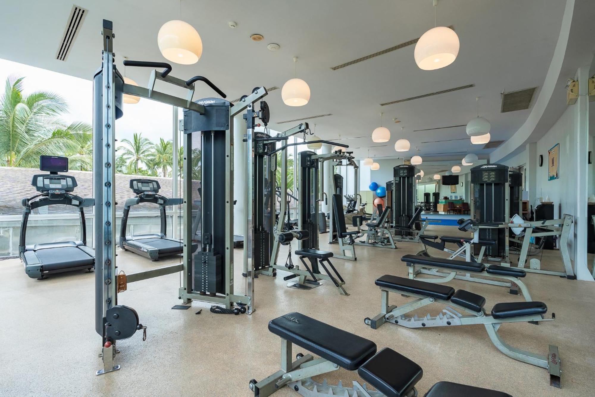 Splash Beach Resort, Maikhao Phuket - Sha Extra Plus Mai Khao Exterior photo A gym at a resort